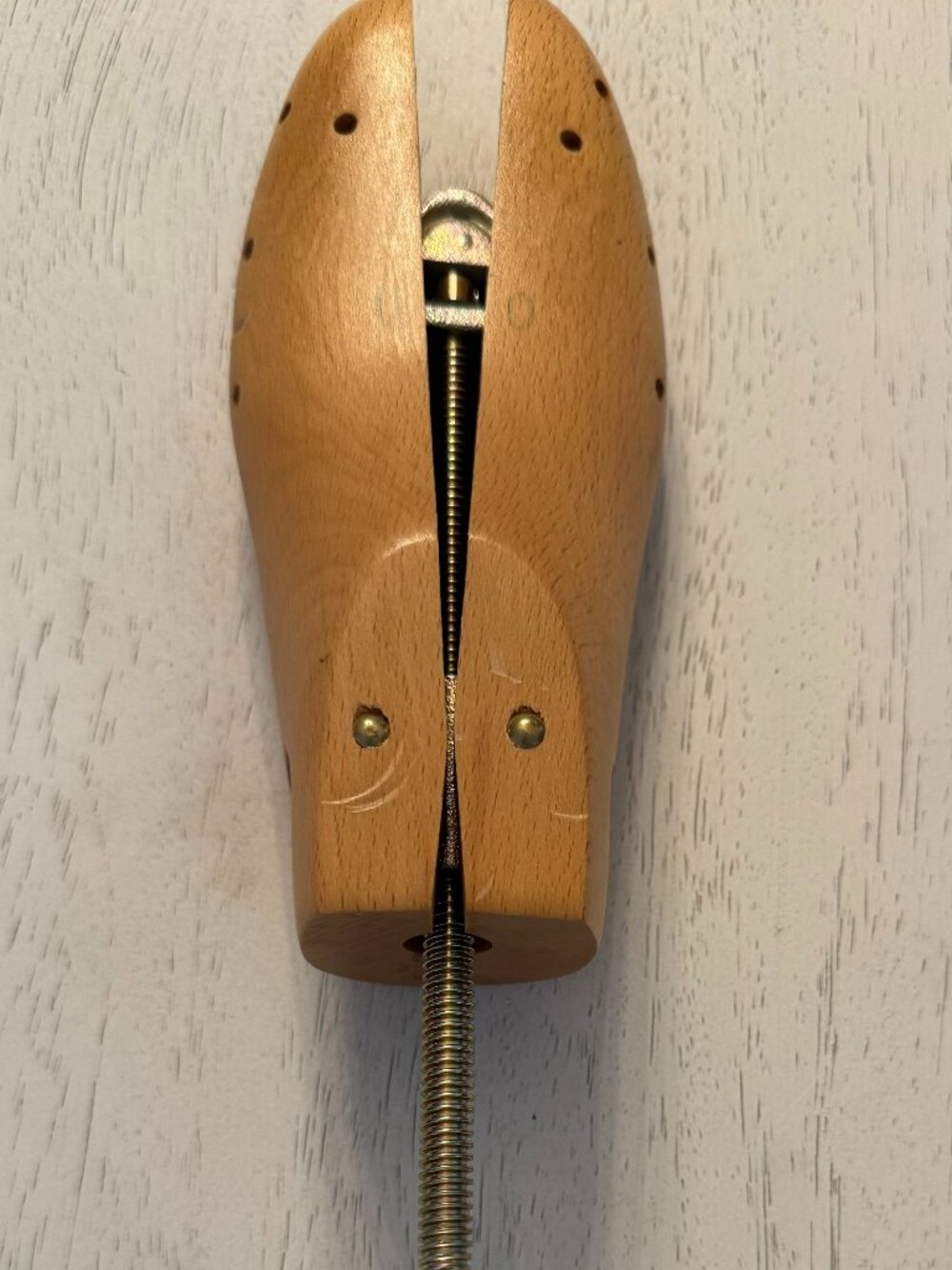 Wood and Steel Shoe Stretcher, brand unknown